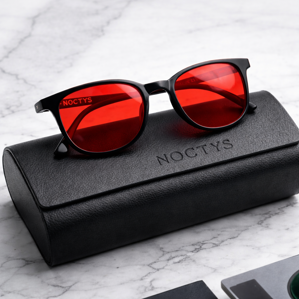 Noctys™– The 99.9% Blue Light Shield for Migraine Relief & Deep Sleep